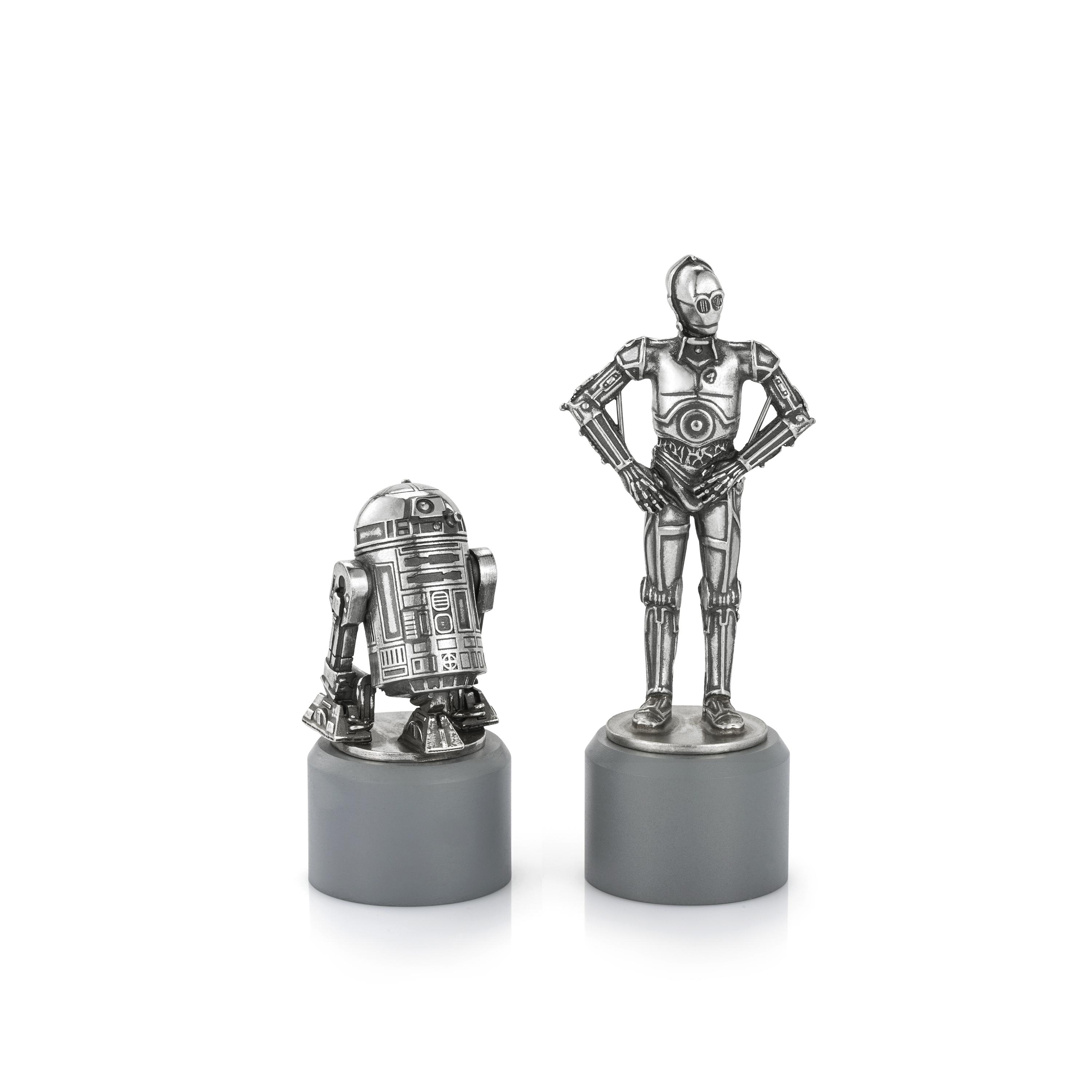 R2-D2 & C-3PO Knight Chess Piece Pair