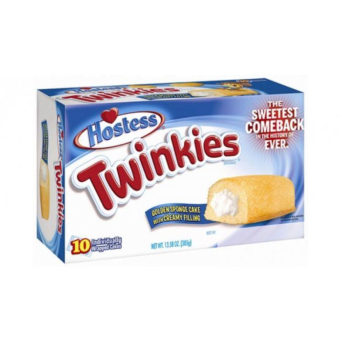 Twinkies Sponge Cake with Vanilla Cream Filling
