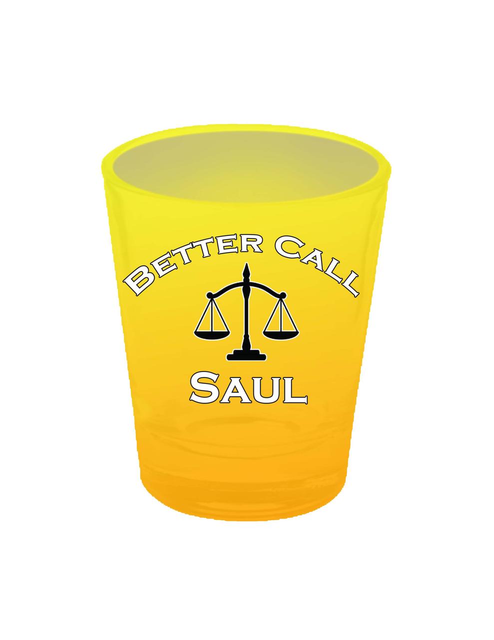 Breaking Bad Better Call Saul Yellow Shot Glass