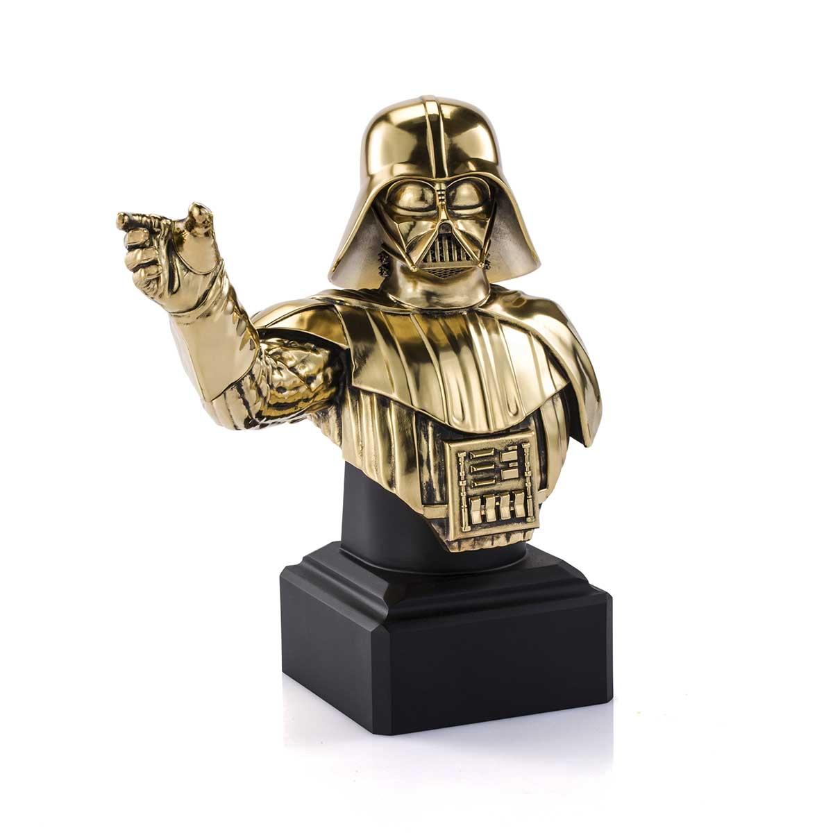 Darth Vader Bust Gold