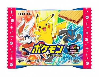 Lotte Pokemon Wafer Chocolate