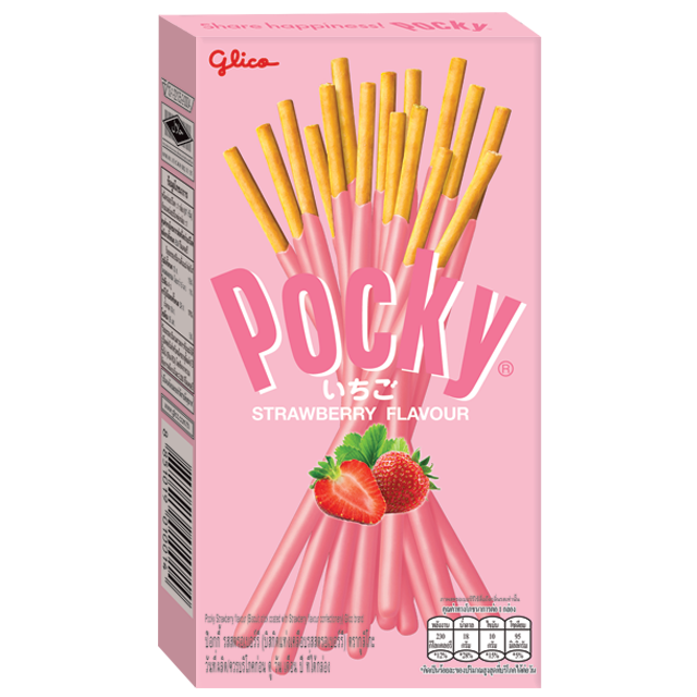 Pocky Strawberry (Thai)