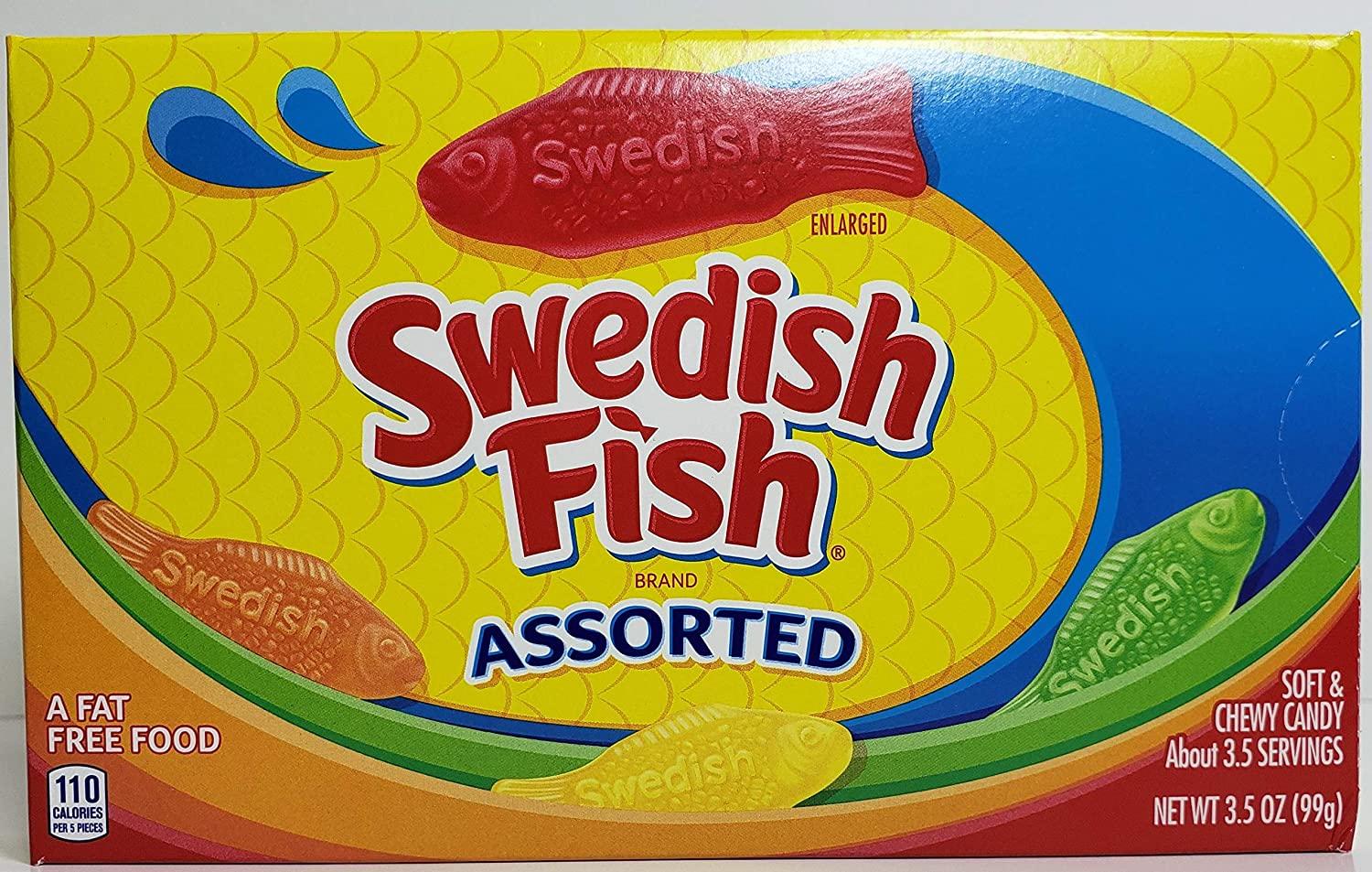 Swedish Fish Assorted Fruit Flavour Gummies