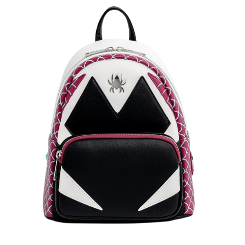 Loungefly Marvel Spider Gwen Cosplay Faux Leather Mini Backpack
