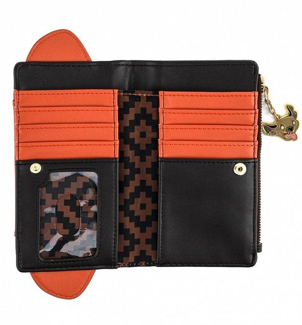 LOUNGEFLY DISNEY THE LION KING SCAR FLAP WALLET
