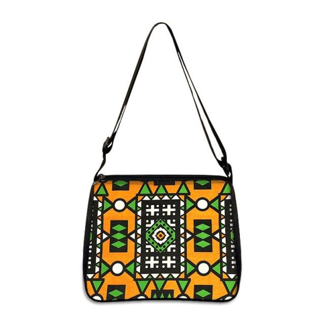 African Pattern Women Shoulder Bag Ladies Fashion Handbag Women's Shopping  Bag