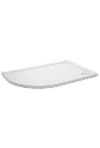 Hudson Reed Rectangular 1100 x 900 x 40 Pearlstone Shower Tray with Riser  Kit