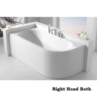 An image of Carron Status Right Hand Double Ended Bath 1700 X 725 Mm