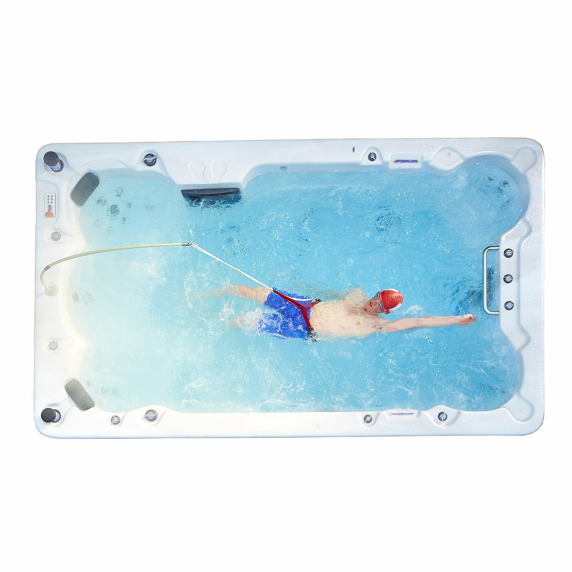 An image of Canadian Spa 13Ft Swim Spa 15Hp Jet, 3 Person - St Lawrence Xsport