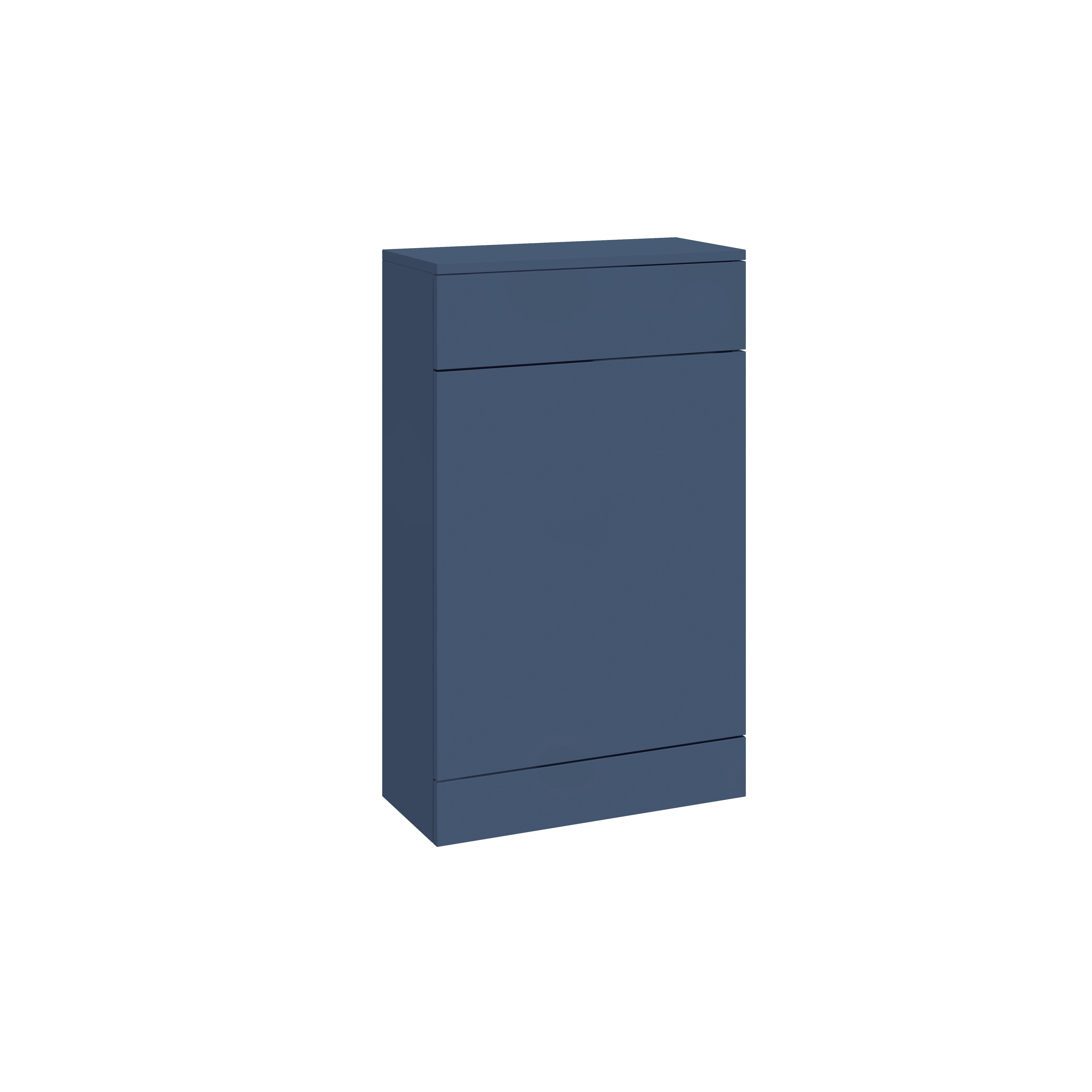 Scudo Empire 500mm floorstanding WC unit, blue MDF, contemporary style