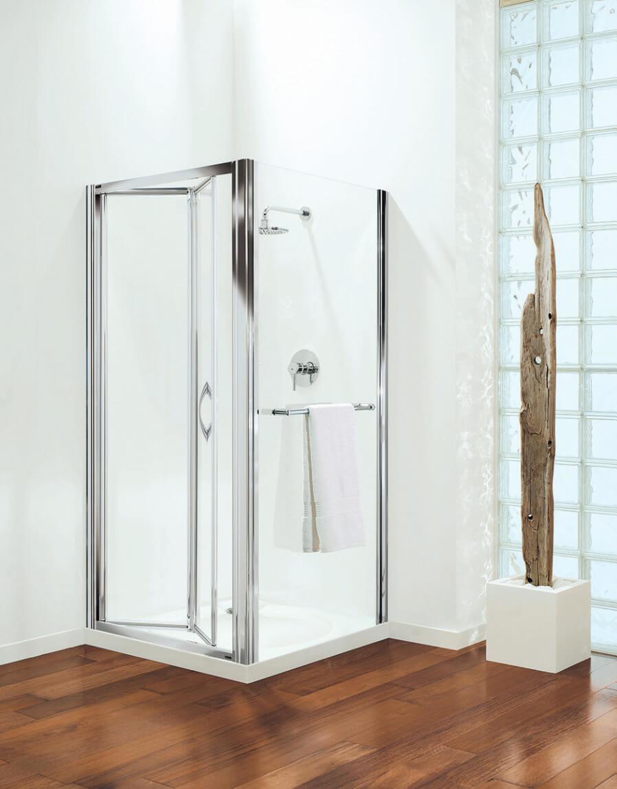 Coram Gb 900mm Bi Fold Shower Door Modesty Glass Furniture Store Uk