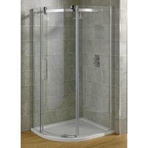 1300 x 900 Walk In 8mm Shower Enclosure inc Tray