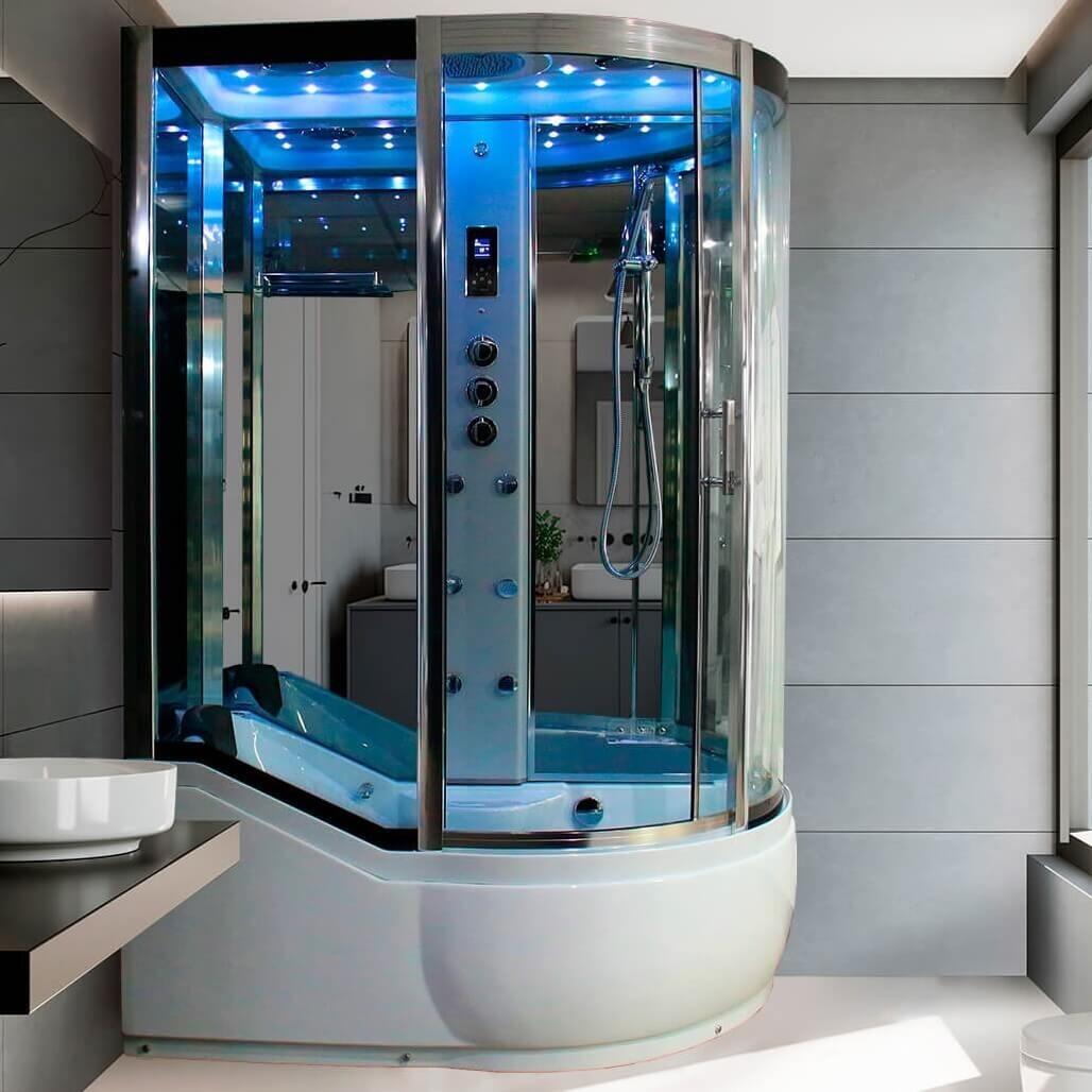 Main photo of Insignia 1700SL Steam Shower Whirlpool Shower Bath