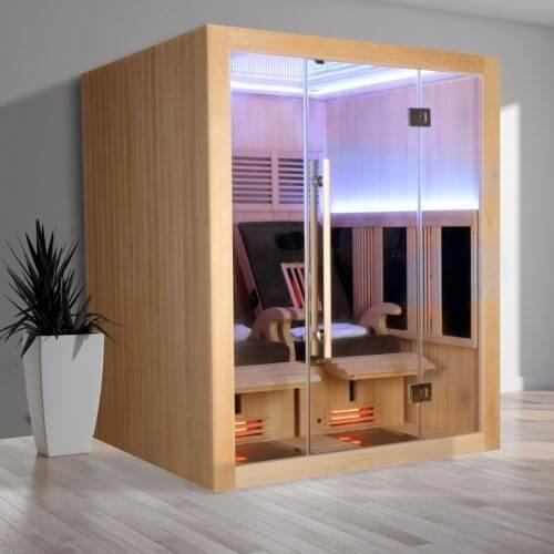 An image of Insignia Ky1500 Ex- Display 2 Person Far Home Infrared Sauna 1500Mm X 1800Mm X 2...