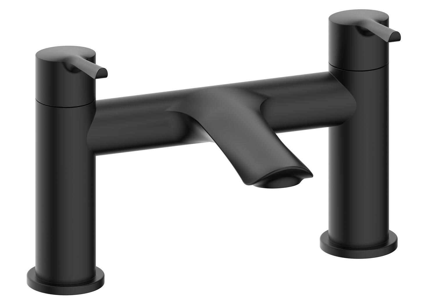 An image of Nefyn Orca Bath Filler - Black