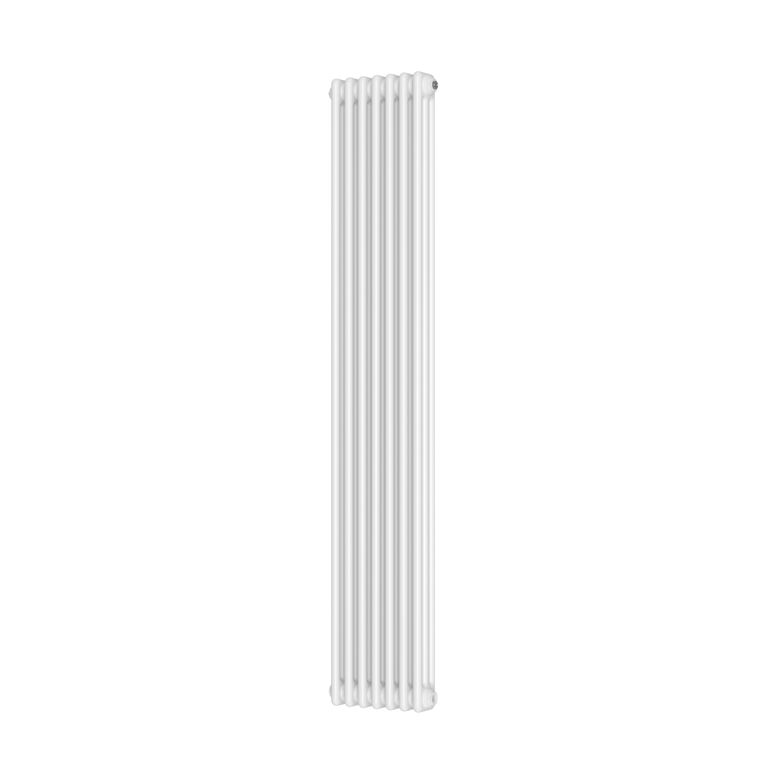 Scudo Column white vertical radiator, 3-column design, 1800mm height