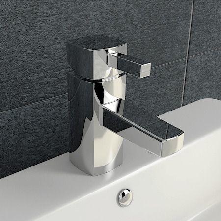 An image of San Marino Chrome Mono Basin Mixer Bathroom Sink Tap 3178-Cr