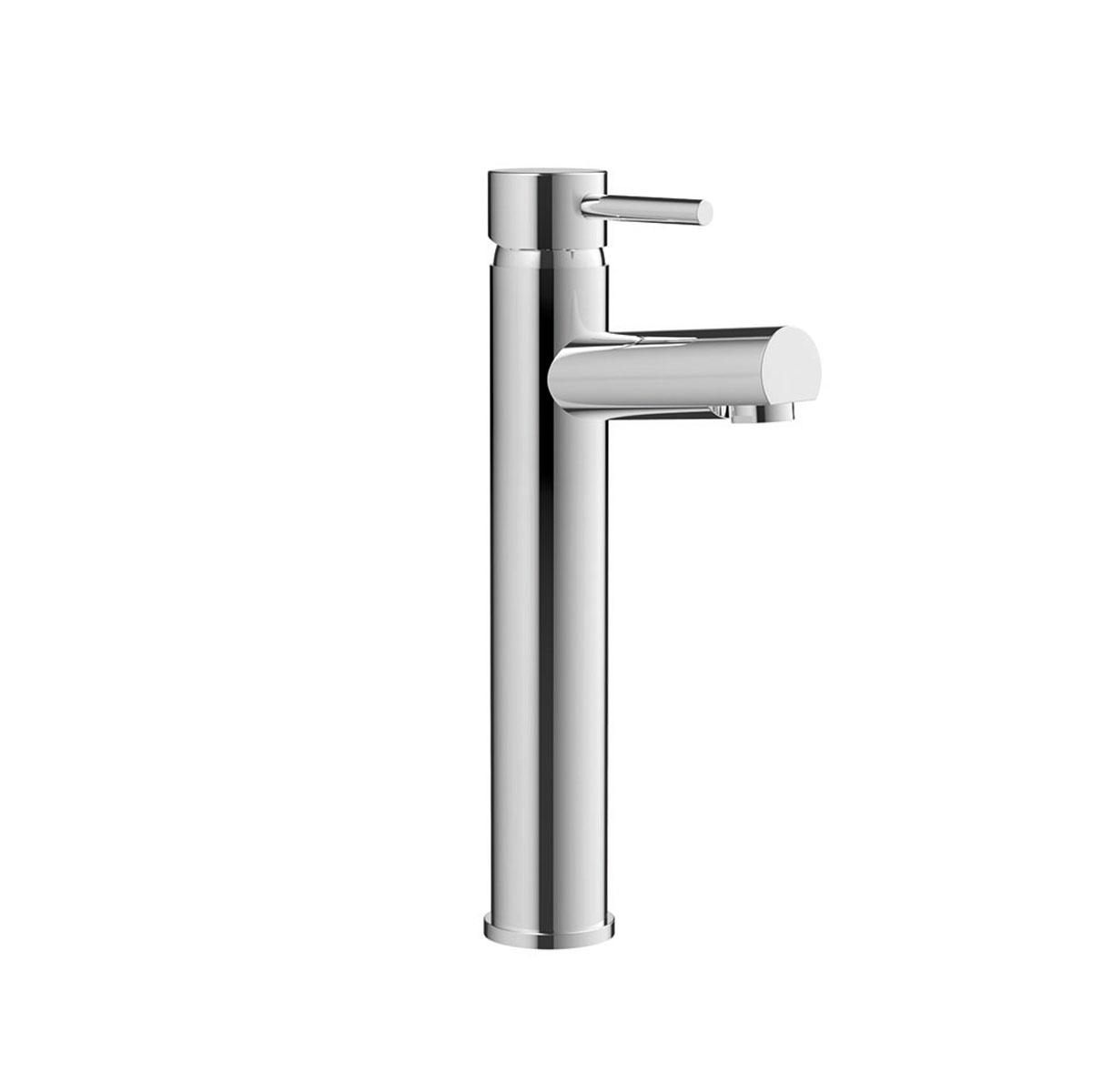 An image of Zico Modern Single Handle Round Tall Body Wash Basin Mixer Faucet No Waste