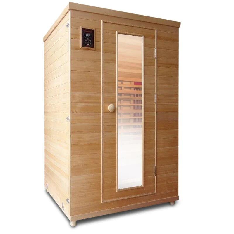 An image of Tecoloy Health Mate 2 Person Full Spectrum Standard Home Infrared Sauna 1220M .....