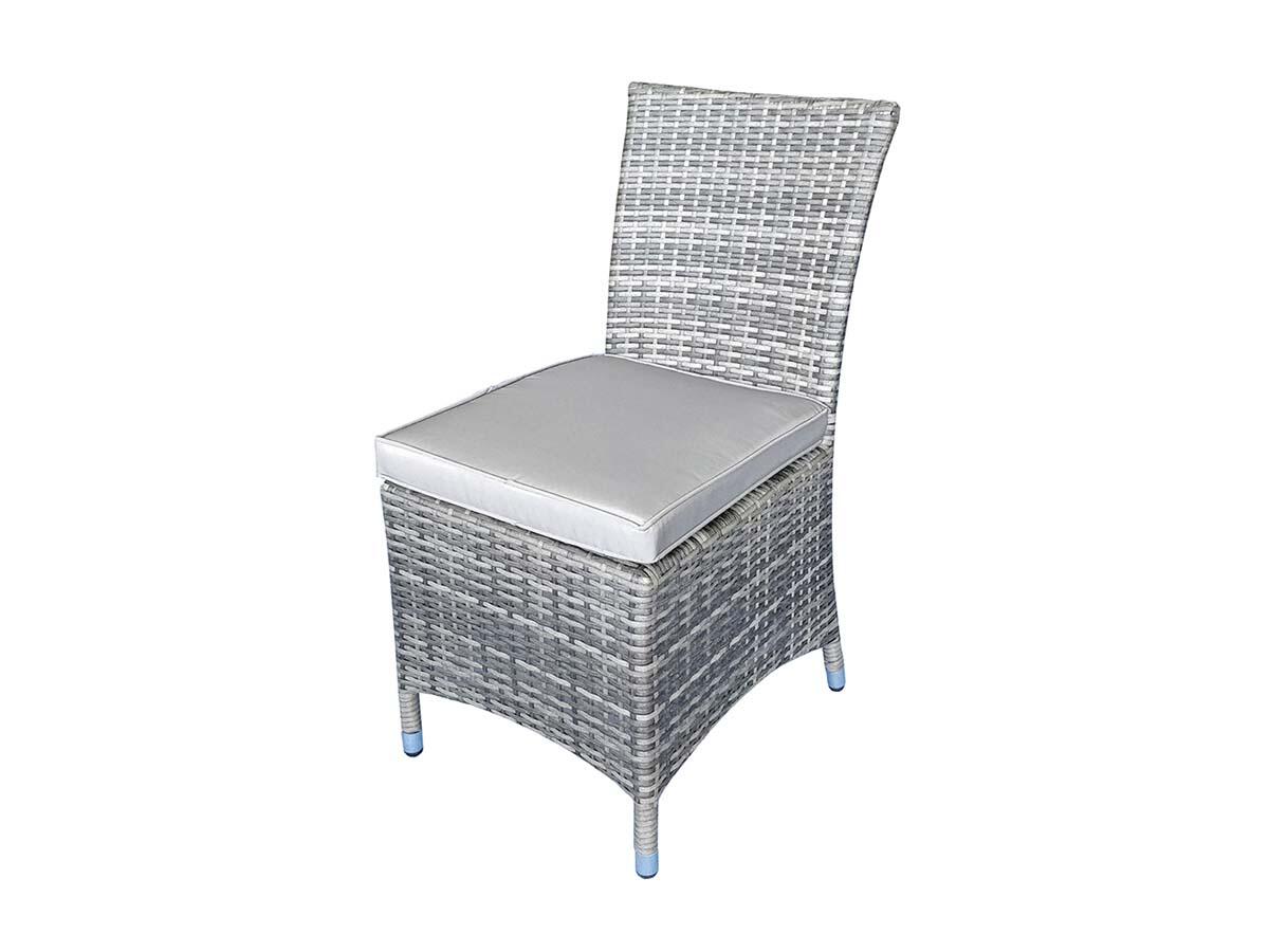 An image of Signature Weave Emily Pair Of Armless Dining Chairs Garden Furniture