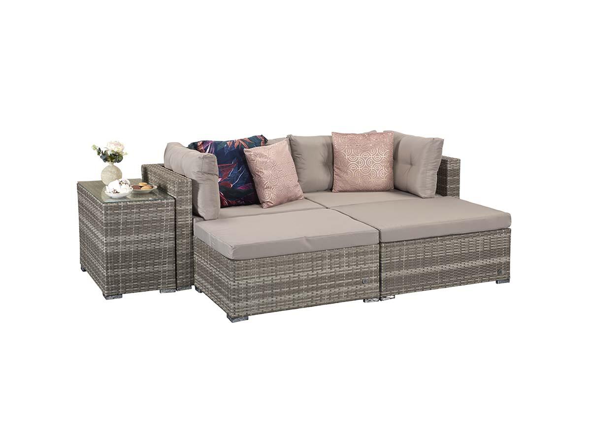 An image of Signature Weave Harper Stackable Sofa Set Garden Furniture
