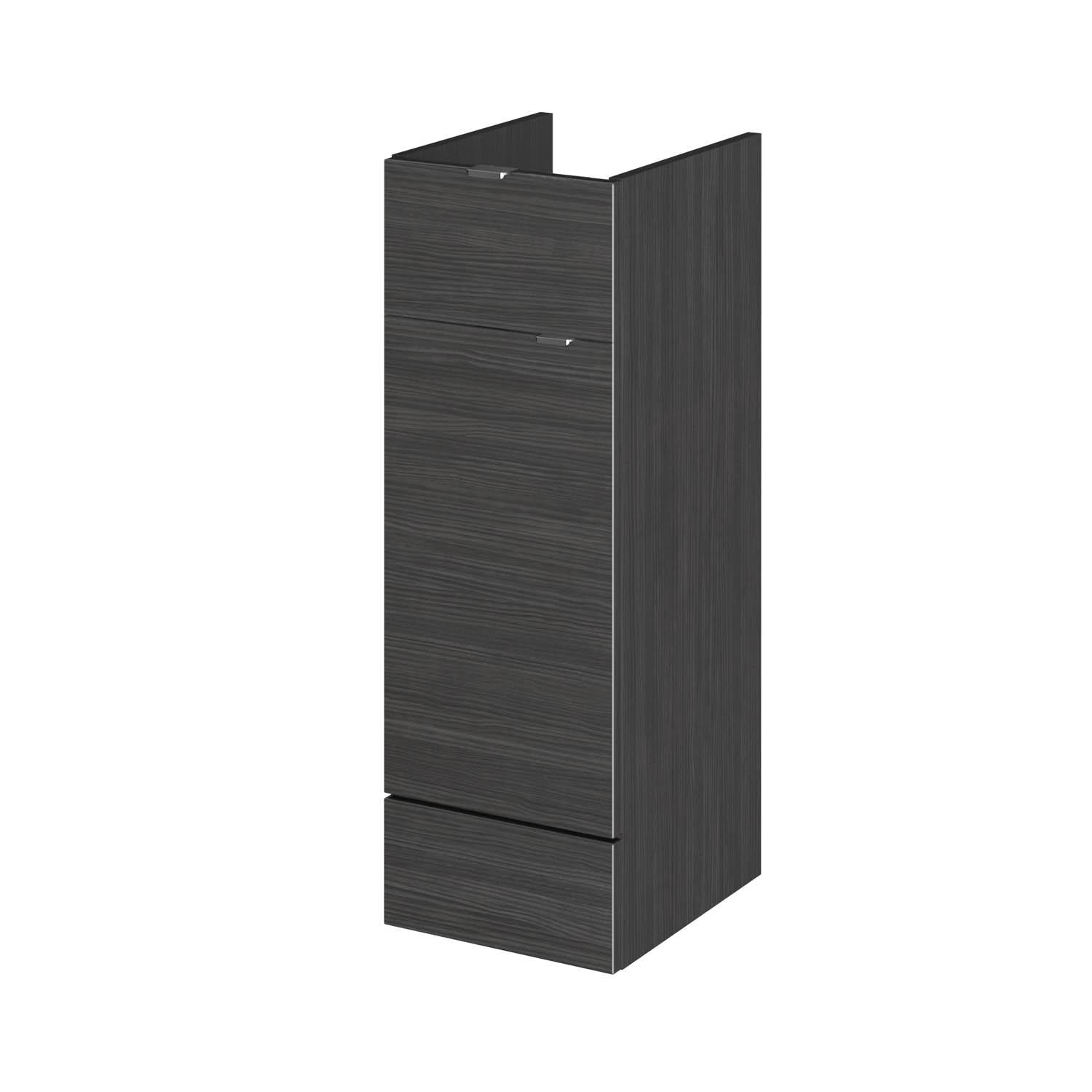 Hudson Reed Fusion Hacienda Black 300mm Drawer lined Unit Bathroom