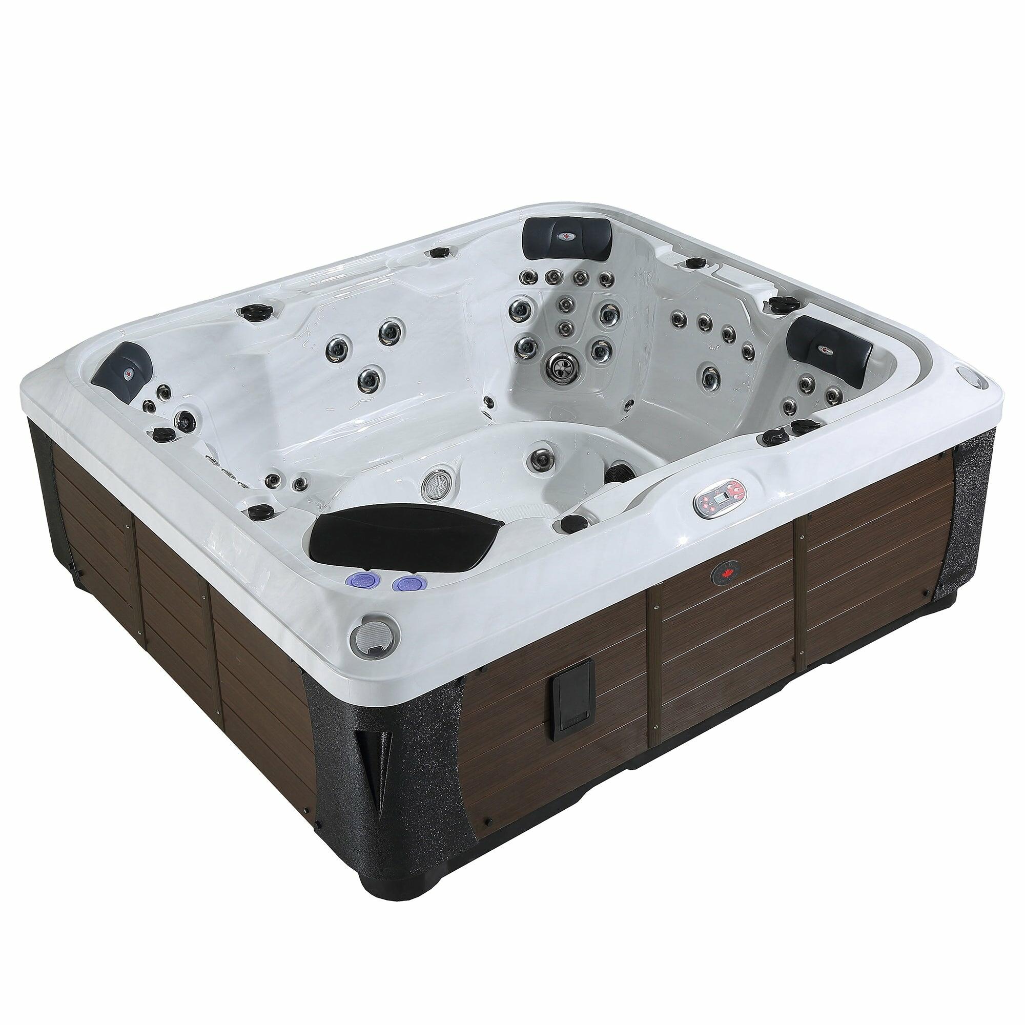 An image of Canadian Spa Alberta 57 Jet 6 Person Hot Tub