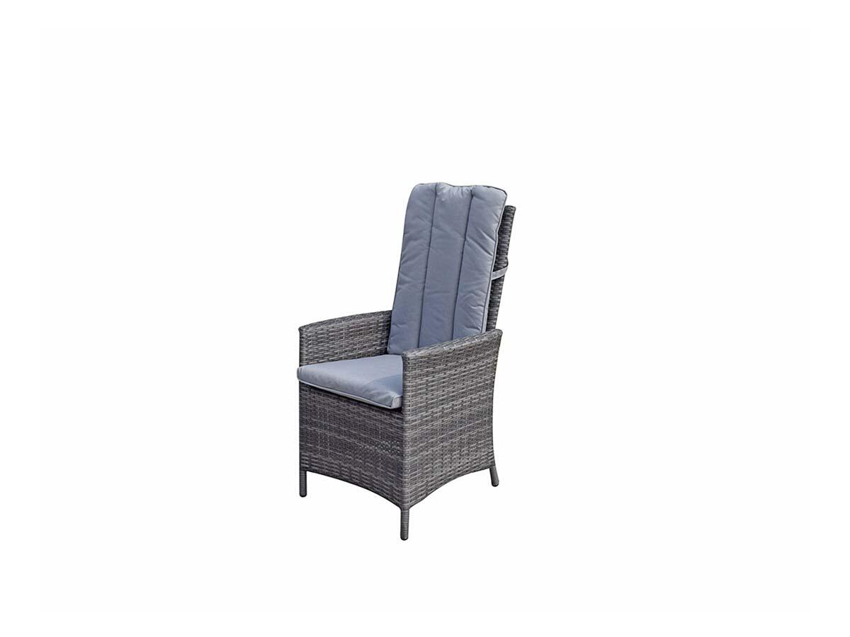 An image of Signature Weave Emily Pair Of Reclining Dining Chairs Garden Furniture