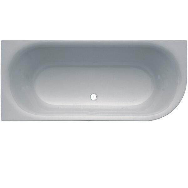 An image of Lisna Waters Metauro2 1800Mm X 800Mm Right Hand Corner Doubled Ended Bath