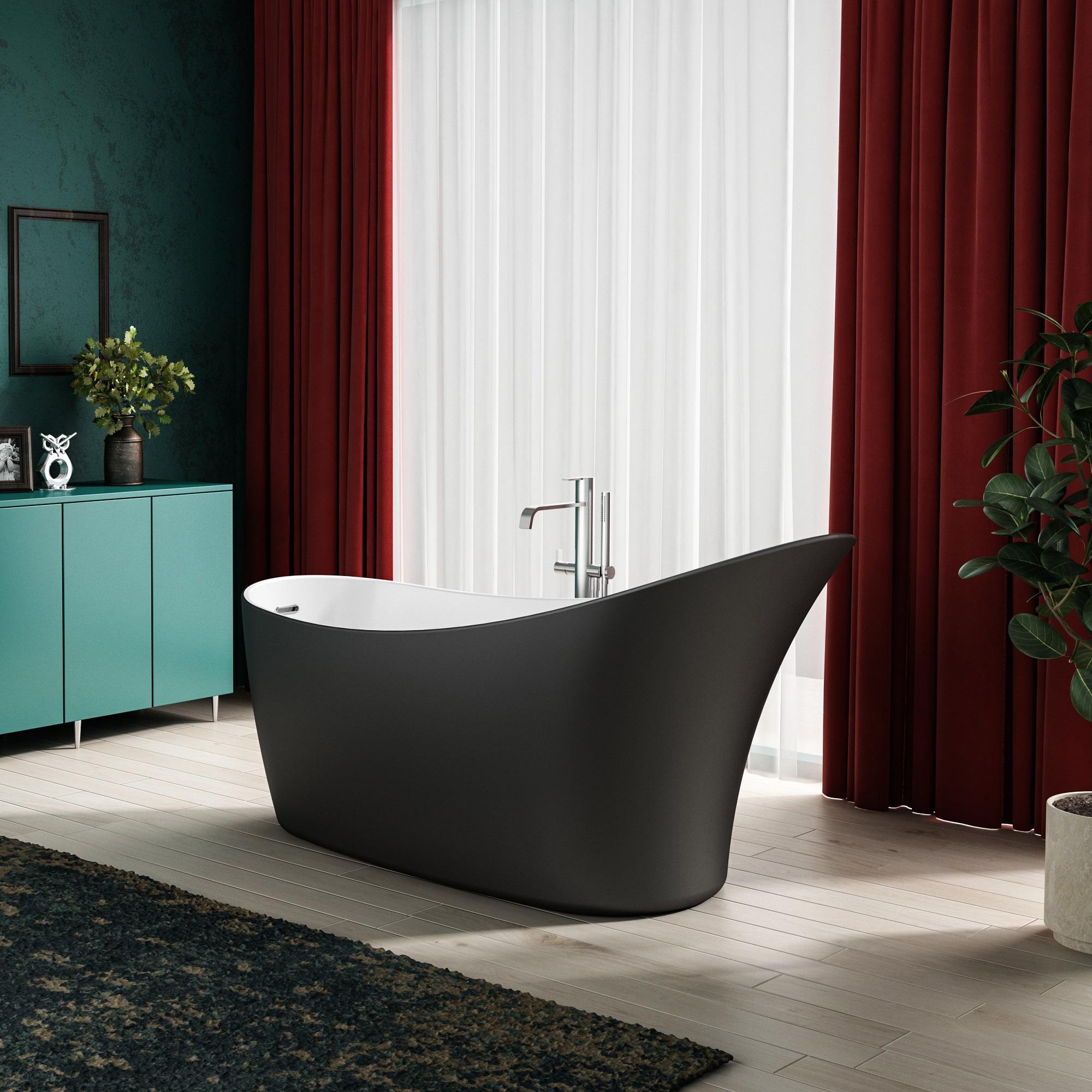 Julie Small Freestanding Bath - 1500 - Standard White or Painted Varia –  Leeds Clearance Bathrooms