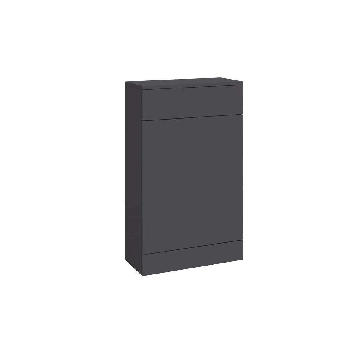 Scudo Ambience 500mm Matt Grey floorstanding WC unit
