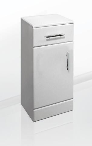 An image of Nuie 250Mm X 300Mm Classic Gloss White Cupboard Unit Prc171