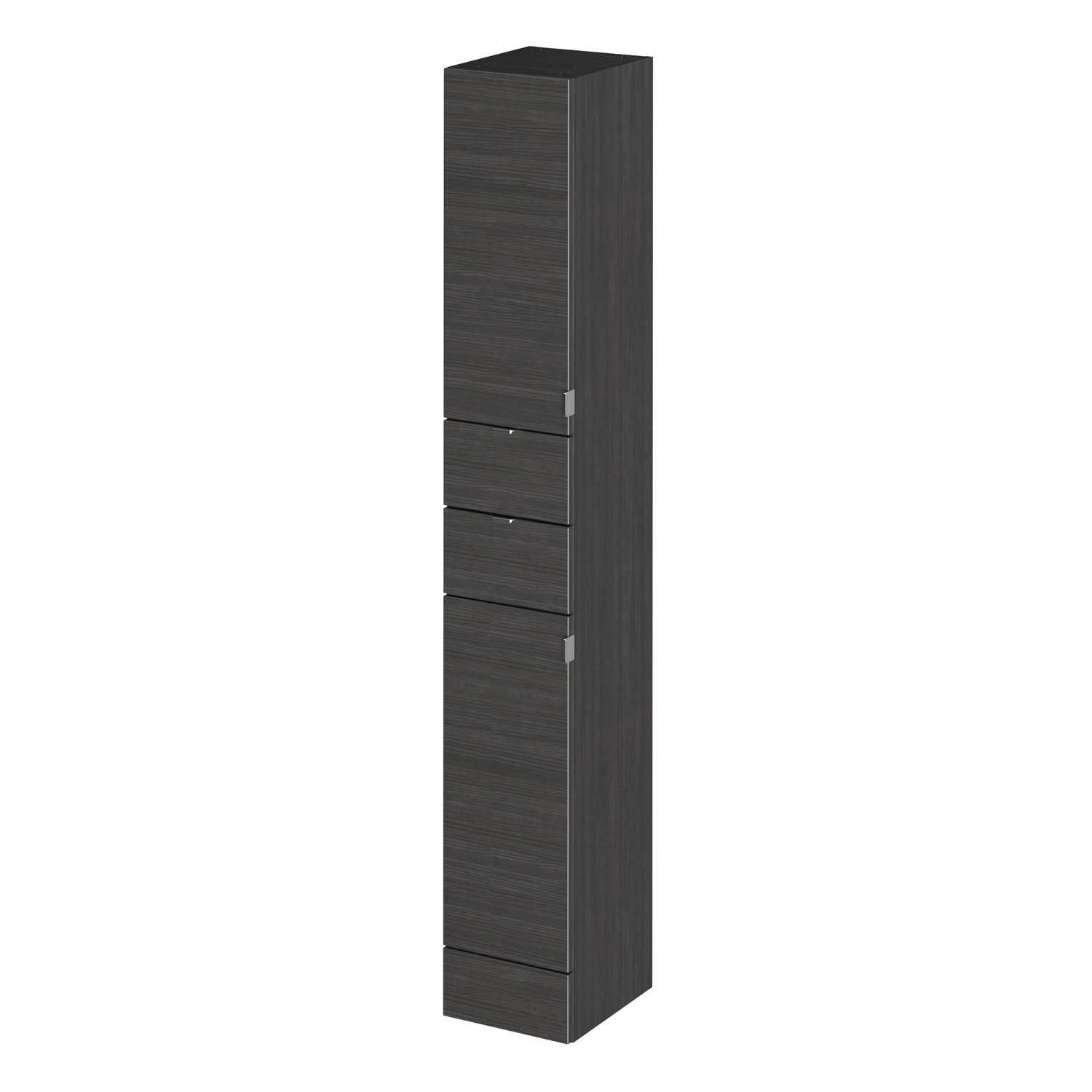 Hudson Reed Fusion Hacienda Black 300mm Tall Unit Bathroom Furniture