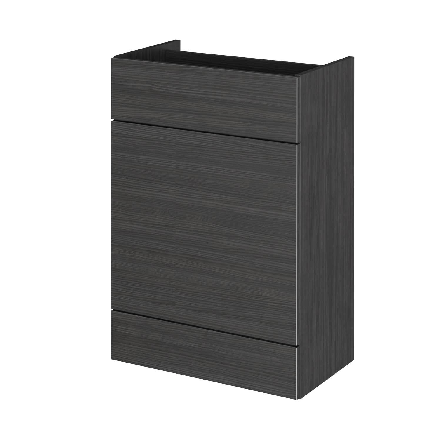 Hudson Reed Fusion Hacienda Black 600mm WC Unit Bathroom Furniture