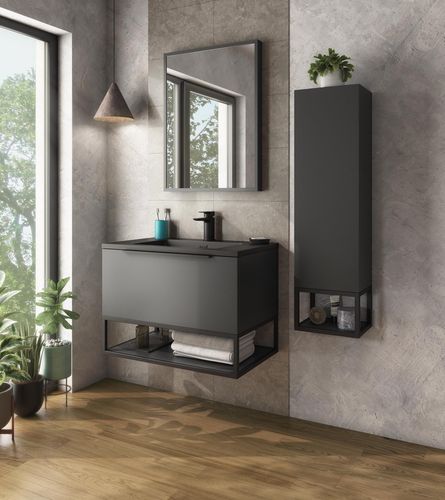 Ambience Matt Grey Mirror
