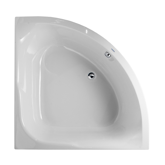 An image of Sky 1200Mm X 1200Mm Corner Bath With 0 Tap Holes