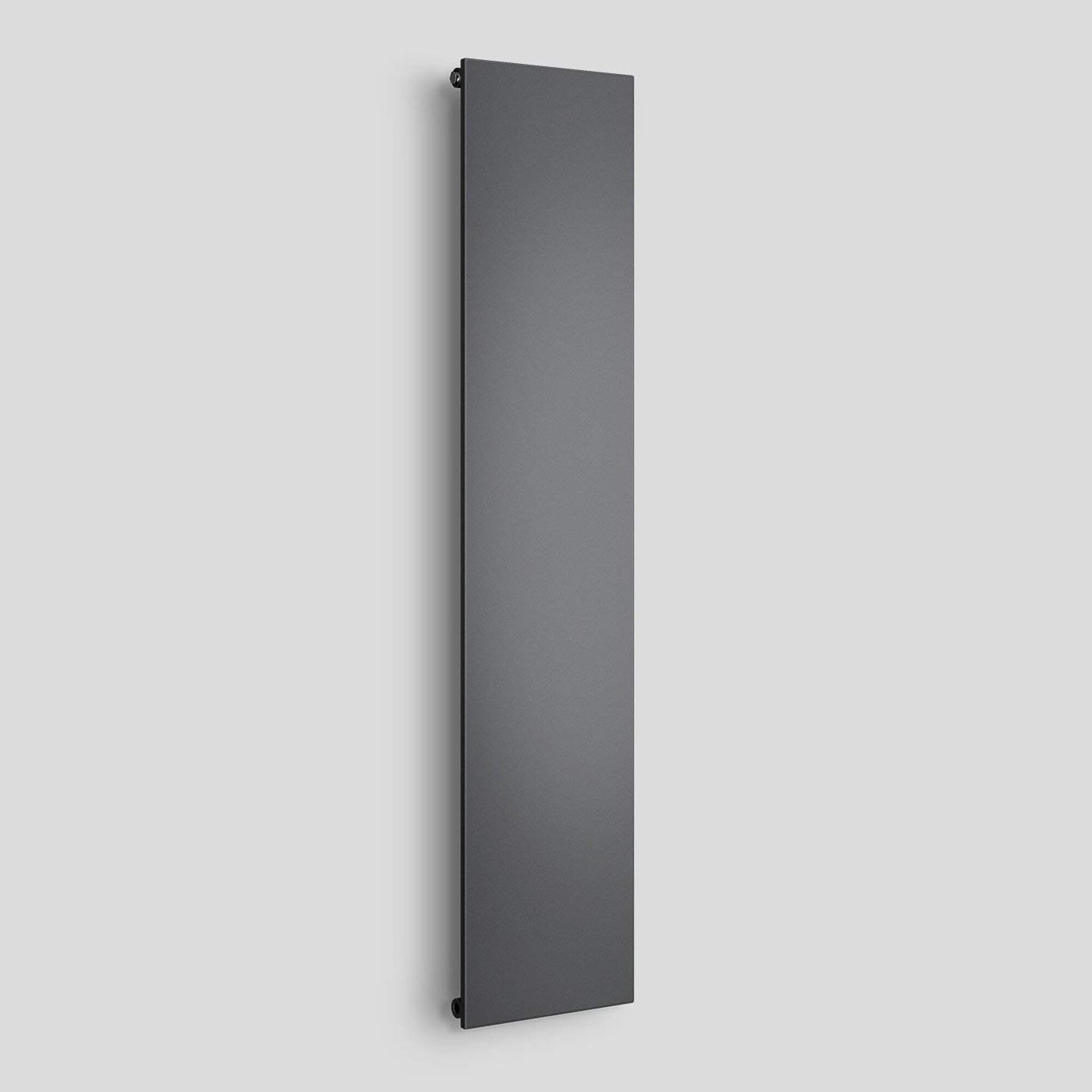 An image of Lisna Waters Azores Anthracite 1800Mm X 500Mm Vertical Panel Radiator