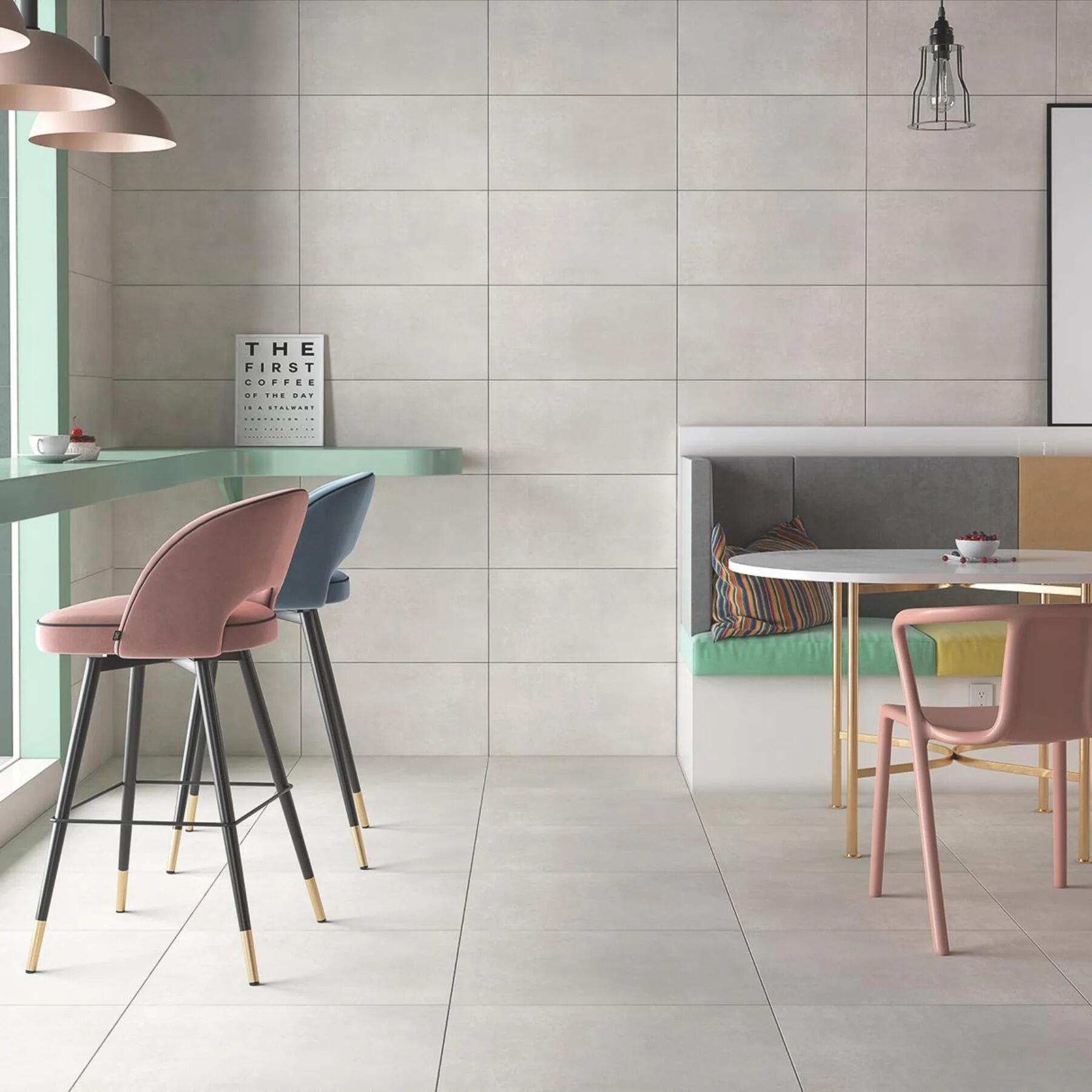 An image of Alba Wood-Effect Porcelain Tile – Chalet Oak Collection