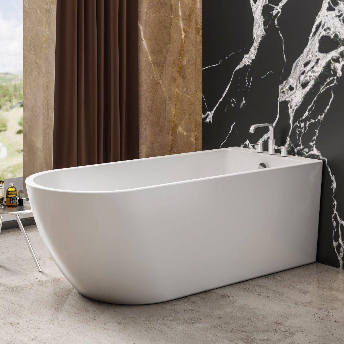 An image of Charlotte Edwards Single Ended Belgravia Freestanding Bath - 1700Mm X 700Mm X 59...