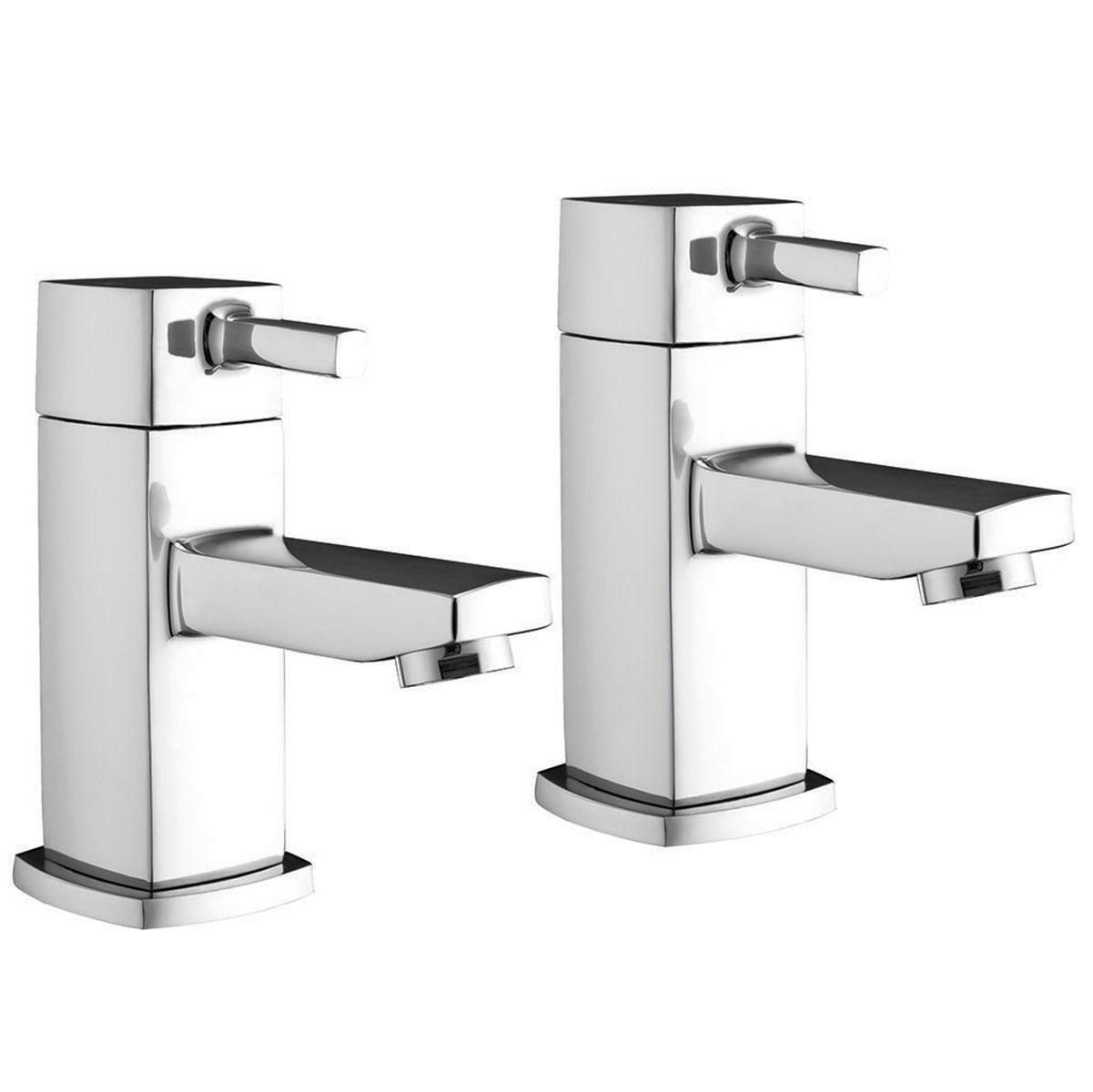 An image of Zero Chrome Pair Of Basin Tap