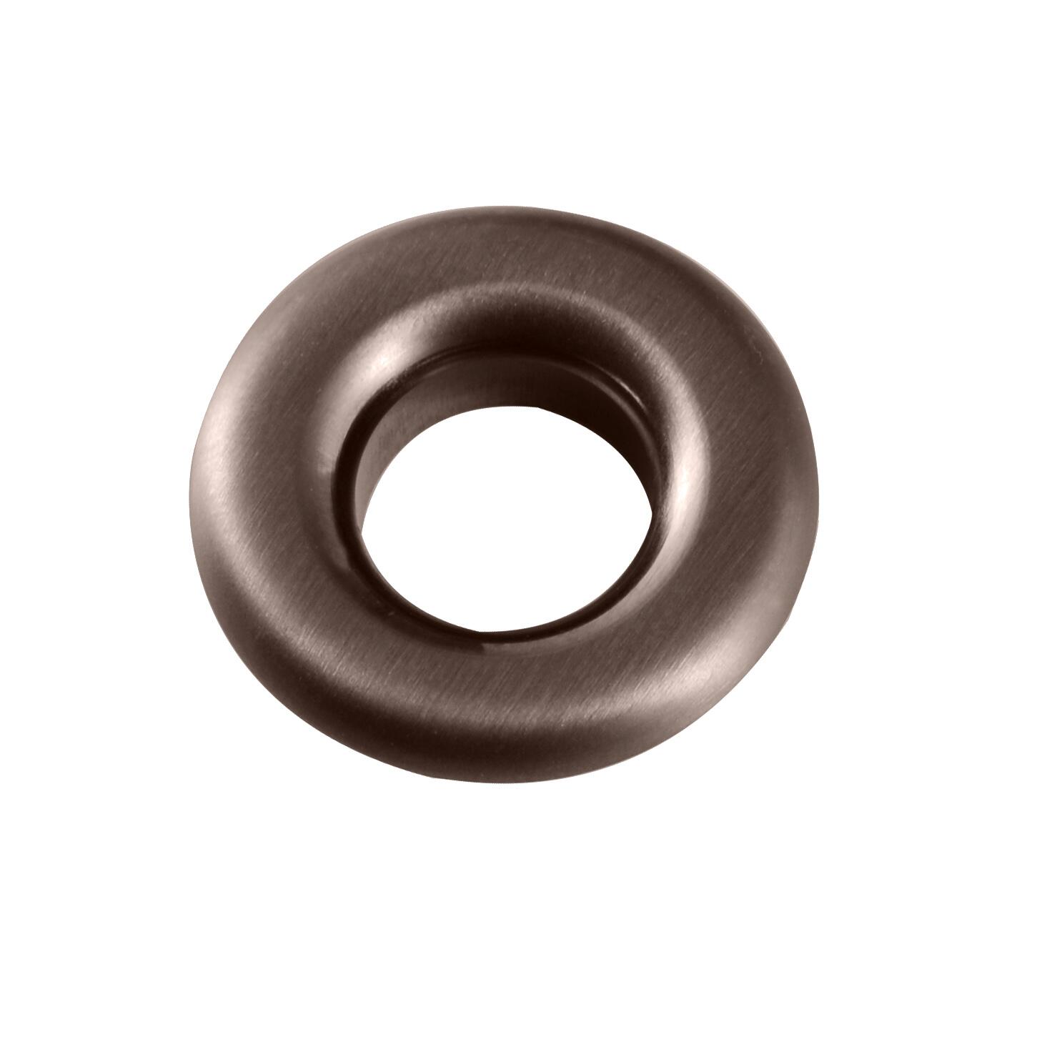 Scudo Universal round basin overflow in a Brushed Bronze finish