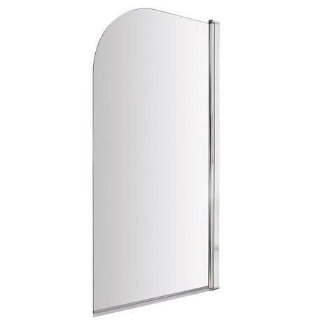 An image of Nuie Straight Bath Shower Screen 1435 X 790Mm