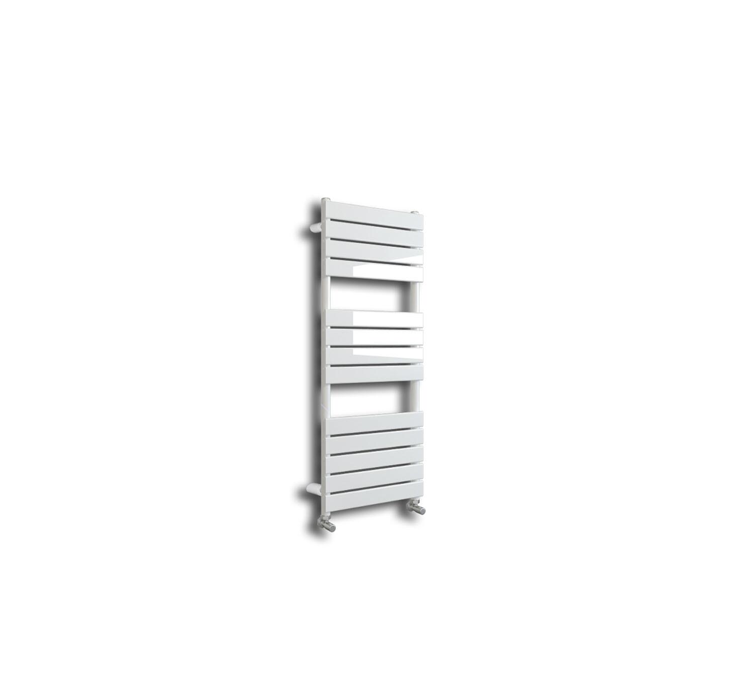 White towel radiator 450mm wide sale