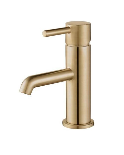 An image of Trinity Chepstow Mono Mixer Tap & Waste - Brushed Brass