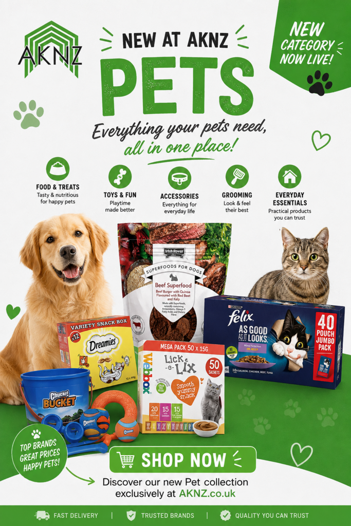 New at AKNZ: Discover Our Brand-New Pet Collection