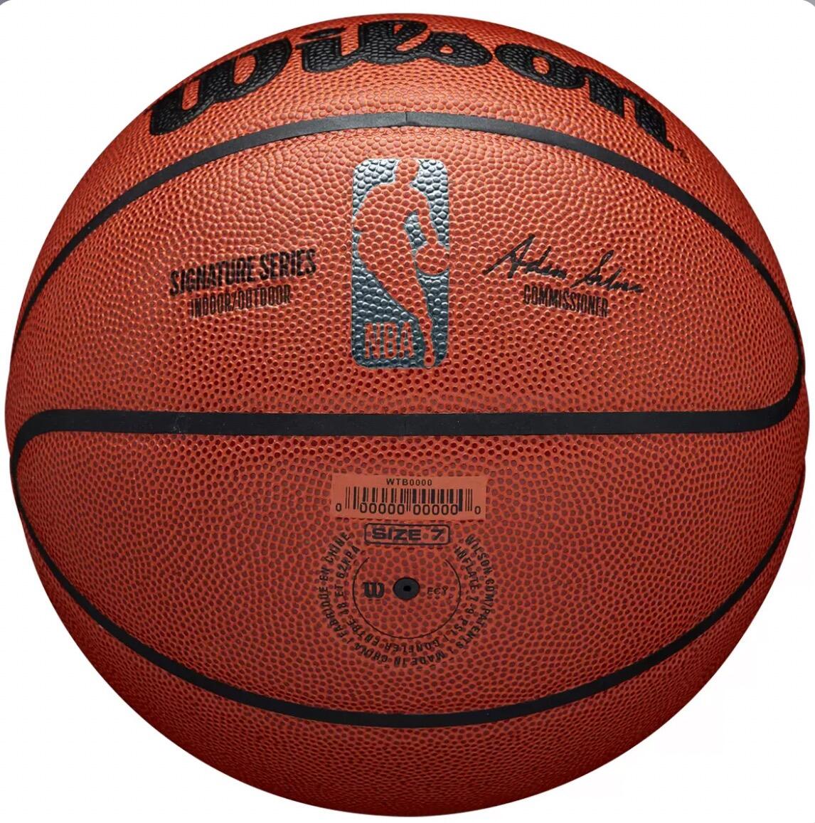 Wilson NBA Signature Series Basketball Size 7 Official Size Game wilson-nba-signature-series-basketball-size-7-official-size-game