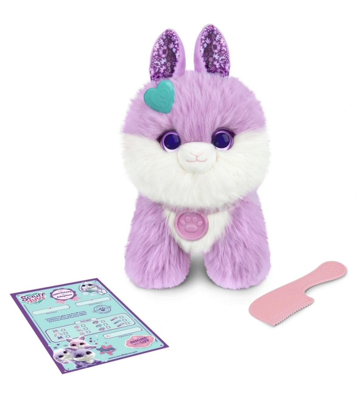 Scruffaluff ScruffaLuvs Plush Pet Bunny Scruffs Single Pack Assortment