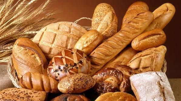 croissants, bread, pitta bread
