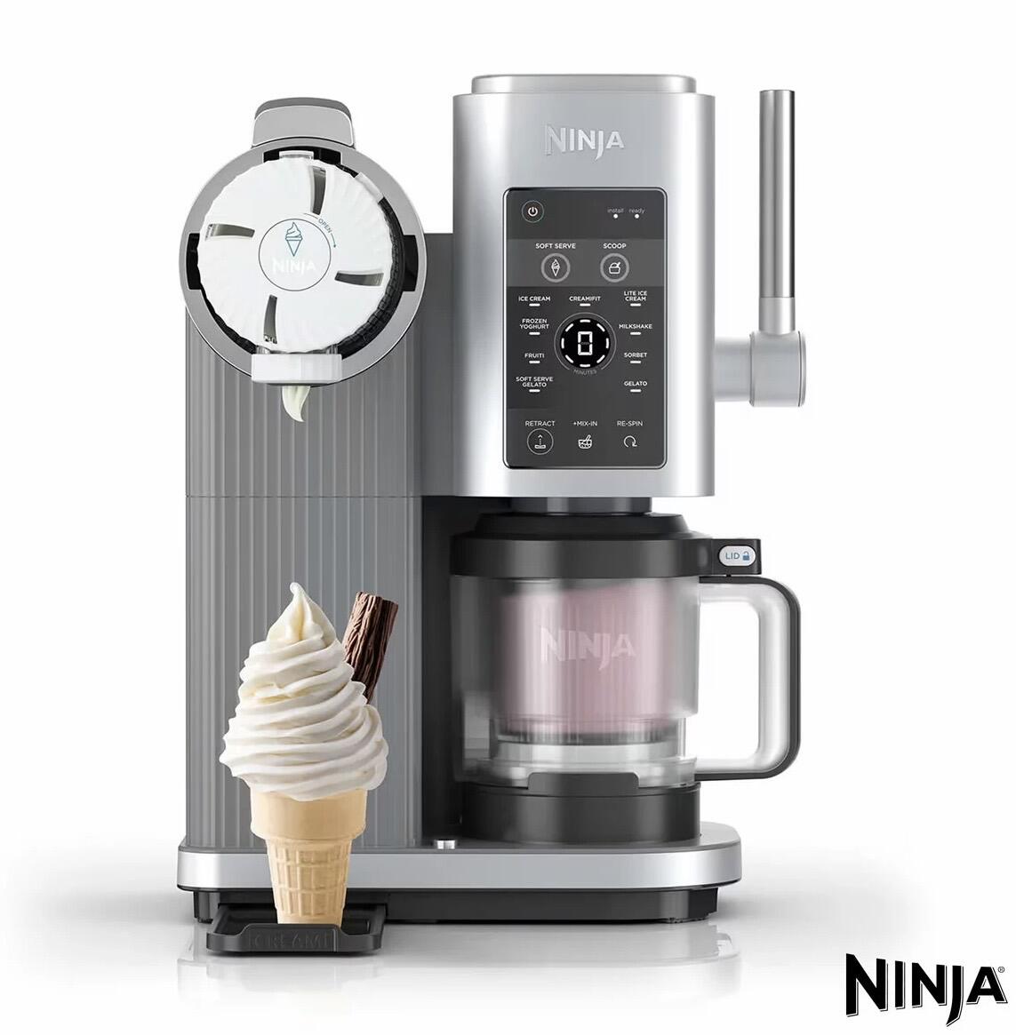 Ninja Swirl by Creami 13-in-1 Ice Cream Maker NC701UK | AKNZ