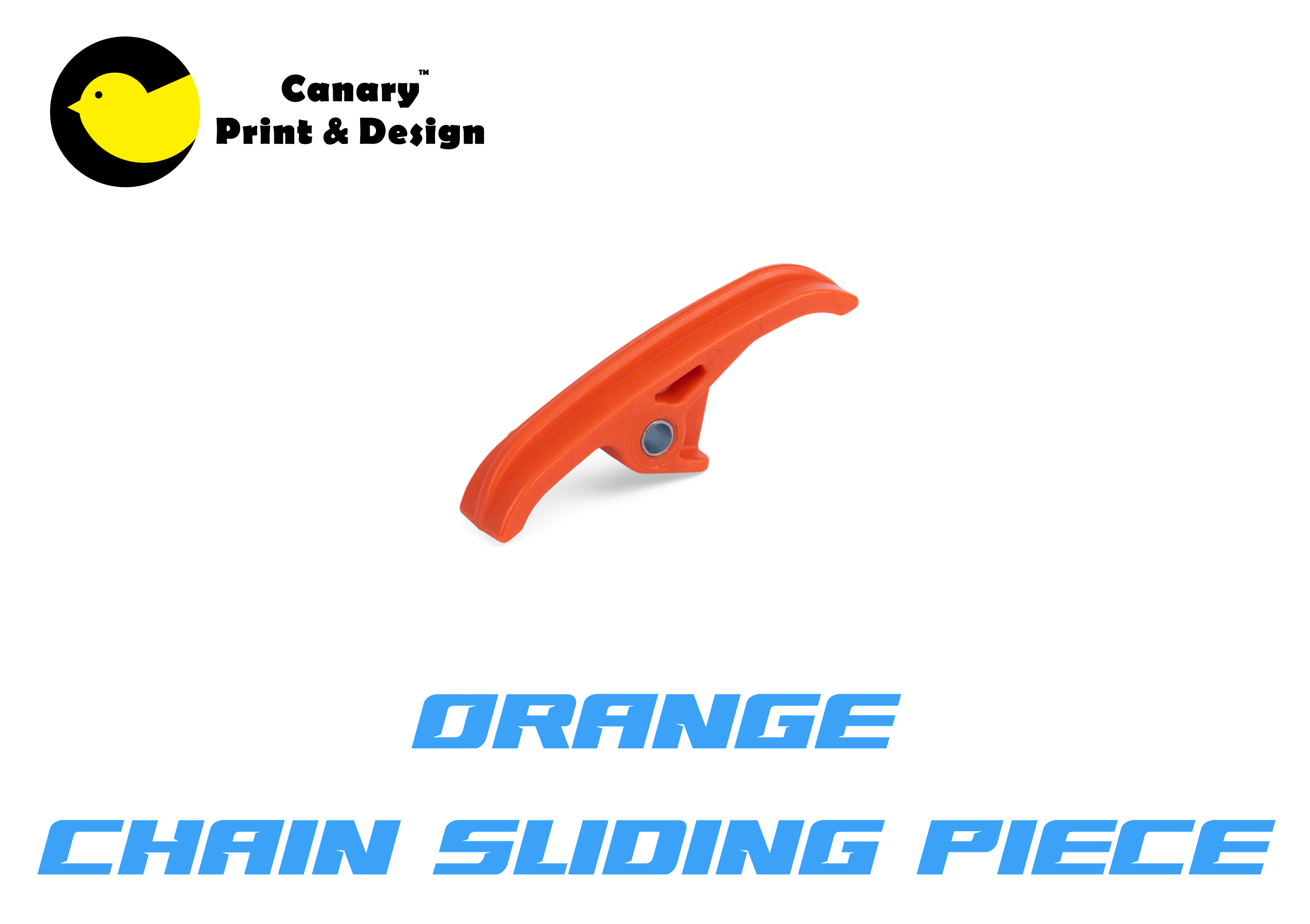 Orange Chain Sliding Piece
